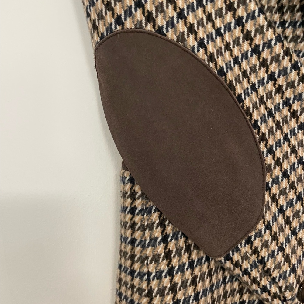 Veronica Beard Brown Houndstooth Blazer - Picture 5 of 8